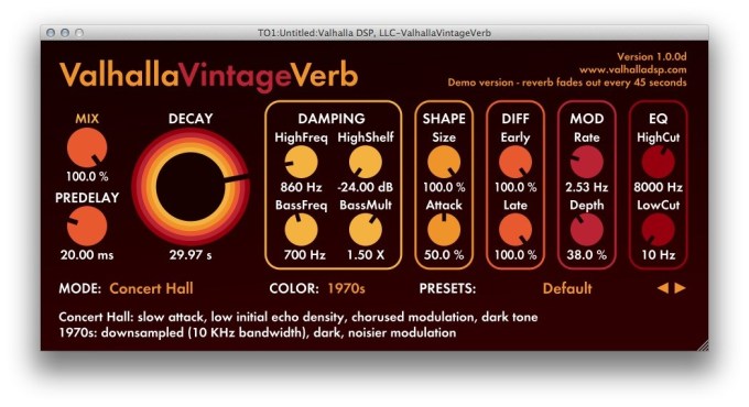 Valhalla Vintage Verb free download